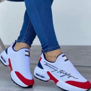 Air Cushion Lazy Dad Shoes Slip-On Sneakers For Women