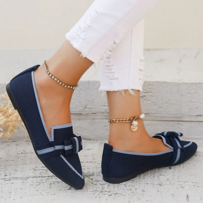 Bowknot Casual Women Shoes – Where Comfort Meets Effortless Style