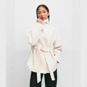 Autumn And Winter High-Grade Mid-Length Thick Woolen Coat