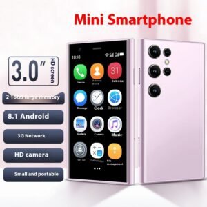S23Pro &Amp; Xs15 Mini Smart Small Mobile Phone 30 Screen 2G 16G Android 3G Network Wifi