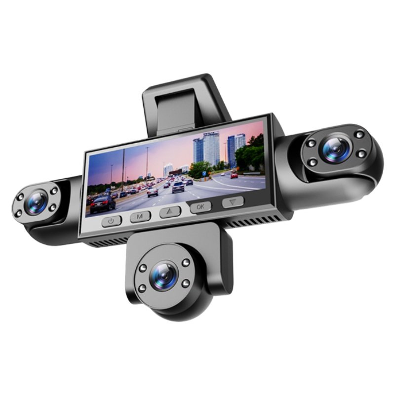E89Ac068-44F1-49F1-8Ad1-50314055Bb1B.jpg Five Camera Driving Recorder, 1080P High-Definition Night Vision, Mobile App For Viewing Videos