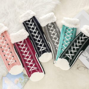 Room Berber Fleece Blanket Socks Warm Socks Women'S Socks