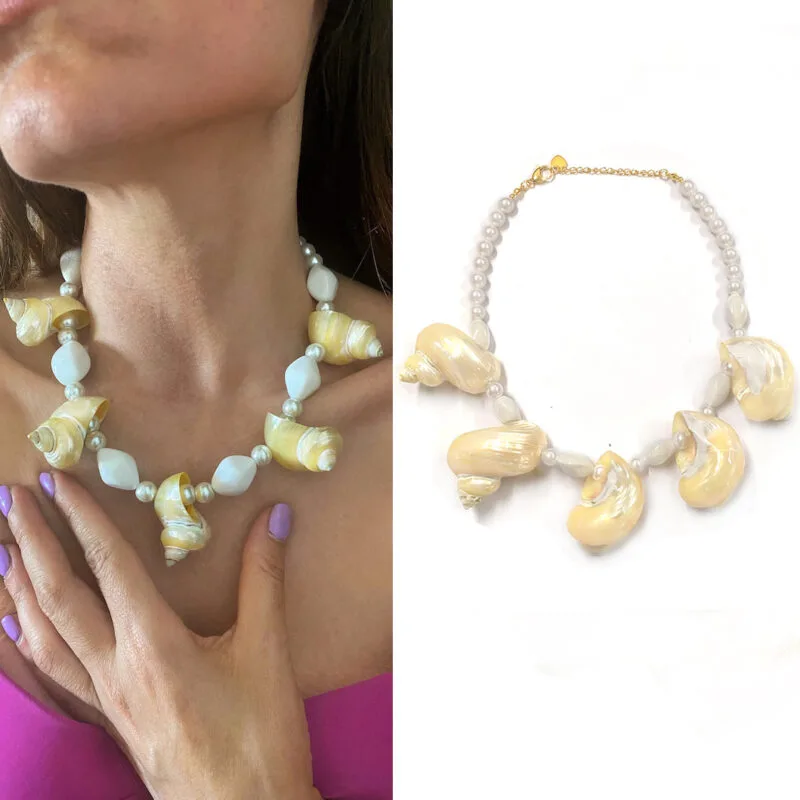 Eba3541A-Ebda-413F-9D80-Dfbdbf59270F.jpg Baroque Pearl Conch Necklace