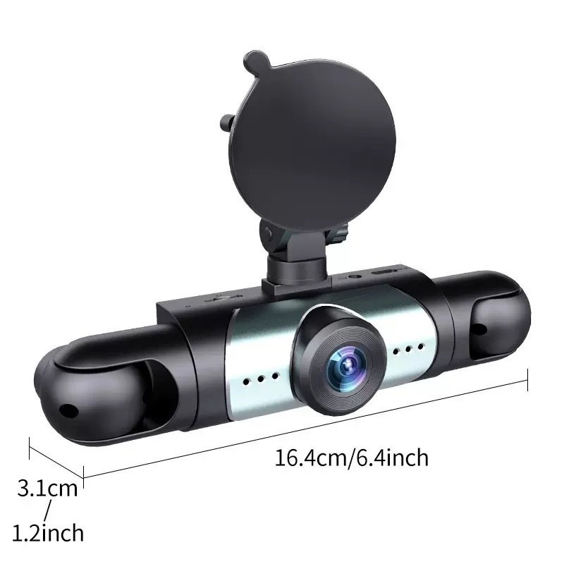 Ed5E27Aa-5F45-4592-9867-F460906822B6.Jpg Five Camera Driving Recorder, 1080P High-Definition Night Vision, Mobile App For Viewing Videos