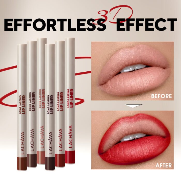 Waterproof And Durable Colored Velvet Matte Lip Liner