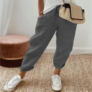 F2Af4Cb9-Dec3-4B1D-A9A5-Efbc5Cdd092E.jpg Women'S Fashion Cotton Linen Solid Color Casual Pants