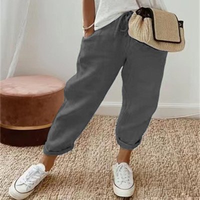 F2Af4Cb9-Dec3-4B1D-A9A5-Efbc5Cdd092E.jpg Women'S Fashion Cotton Linen Solid Color Casual Pants