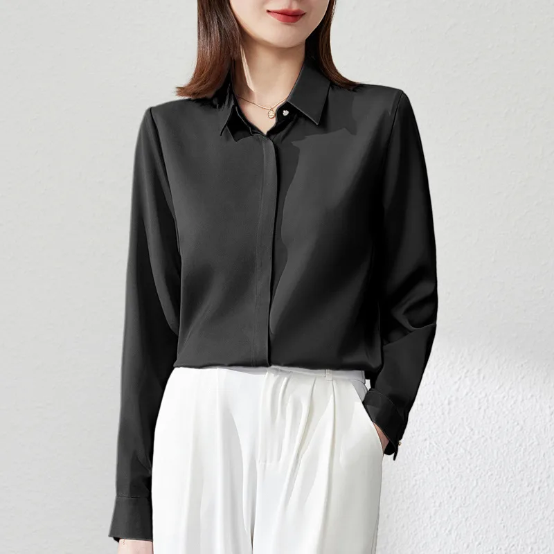 F5897642-C06B-4D38-A188-52Bcd6A97B3E.jpg Women Satin Office Shirt For Modern Power Dressing