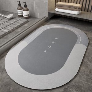 Napa Skin Super Absorbent Bath Mat Quick Drying Bathroom Rug Modern Simple Non-Slip Floor Carpets Home Oil-Proof Kitchen Mat
