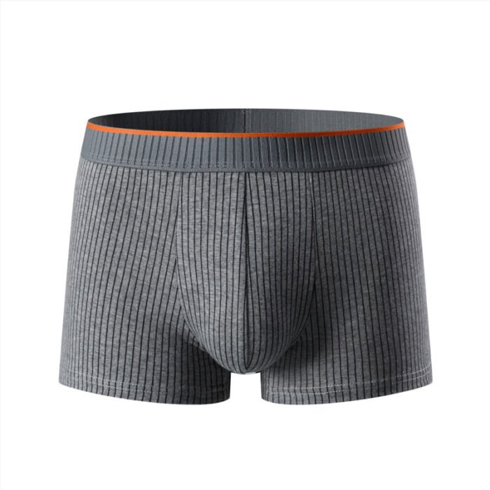 Men's Underwear Pure Cotton Boxer Brief Close-fitting Shorts - Image 3