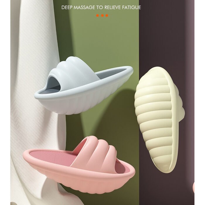 Women's Slimming Lose Weight Sandals Rocking Shoes, Body-Shaping Slippers Fitness Shaking Slides Shoes, Sculpting Hip Thin Yoga Lightweight Massage - Image 3